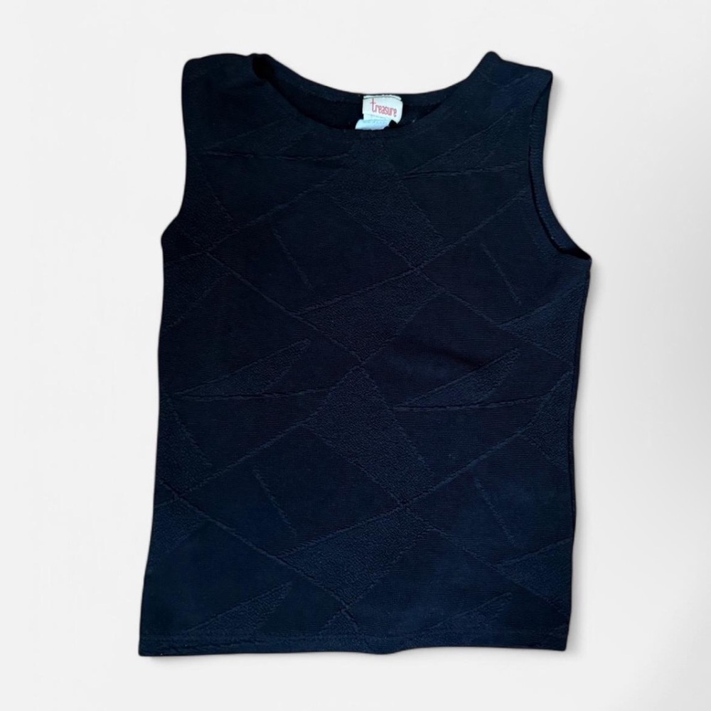 Vintage Black Tank Top